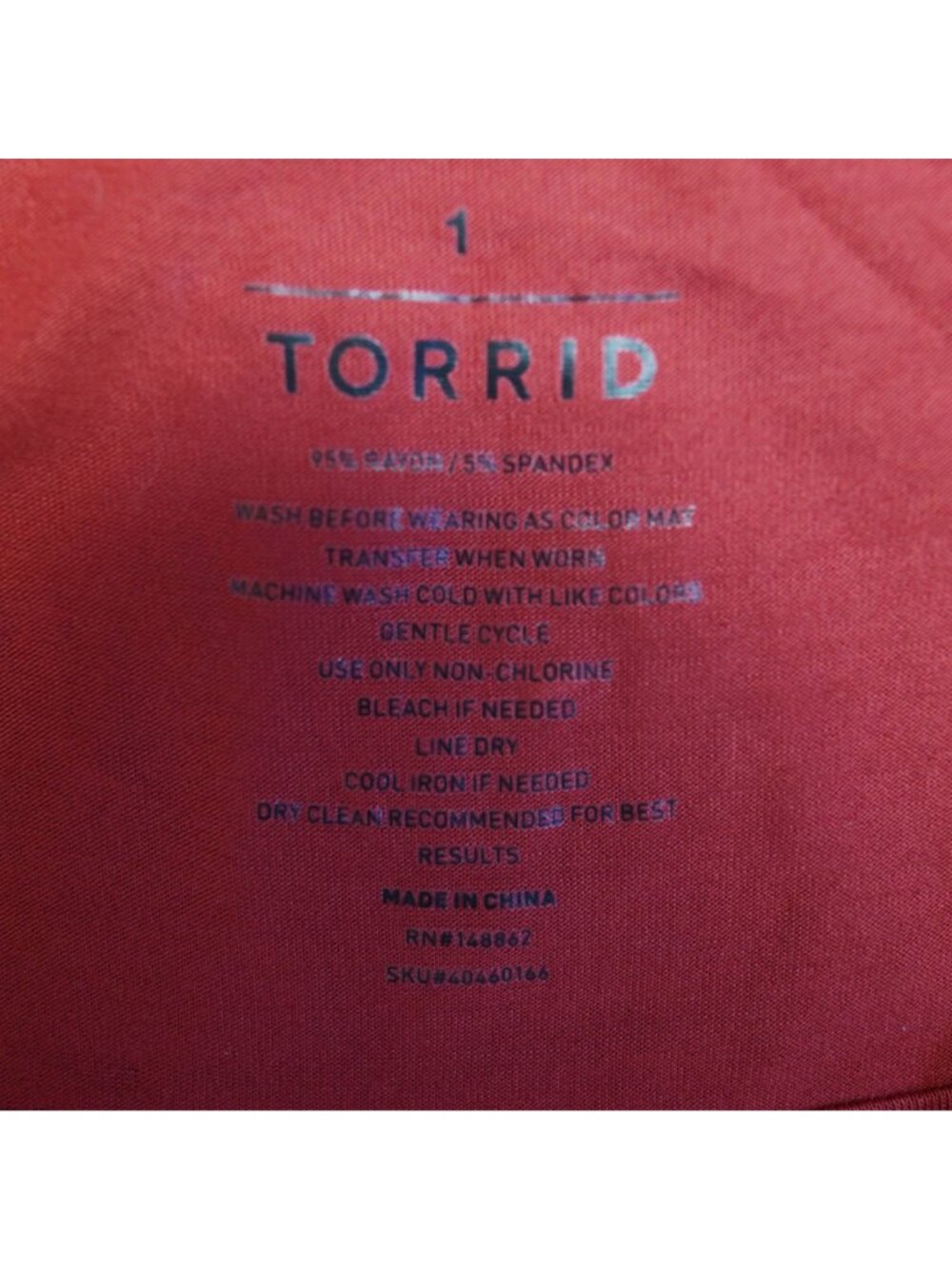 Torrid Maxi Dress Womens 1 Red Babydoll Ruffle Hem Flowy Boho Adjustable Straps - Picture 6 of 10